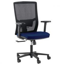 Linea Fabbrica - Silla oficina target - apoyabr. 3d - azul - linea fabbrica