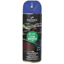 Soppec - Marcador forestier fluorescente - azul - soppec