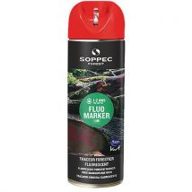 Soppec - Marcador forestier fluorescente - rojo - soppec