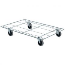 Ergobjorn - Plataforma rodante de alambre de acero para cajas norma europa - 600 x 400 mm - 200 kg