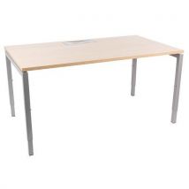 Manutan Expert - Escritorio recto 120 cm patas en u ajustab. Misao - manutan