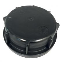 Tapón ø 61 fhw negro anillo inv. + junta pe - Manutan