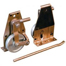 Stockman - Ruedas elevadoras - rueda de acero - capacidad 1000 kg
