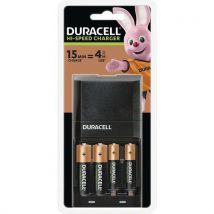 Duracell - Cargador duracell + 2 pilas aa y aaa rápido 15 minutos