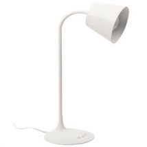 Aluminor - Lámpara de escritorio flexible y conectada romy - blanco