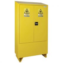 Trionyx - Armario con extintor integrado productos inflamables - 100 l