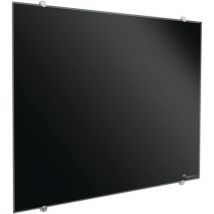 Legamaster - Pizarra de cristal de seguridad negro de 100 x 150 cm