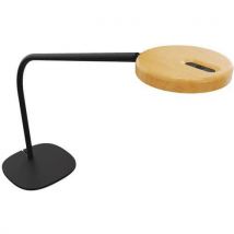 Manade - Lámpara de escritorio loola - madera y negro - a+