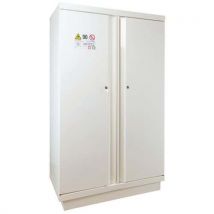 Trionyx - Armario multirriesgos alto 2 puertas 2 compart. 2x120 l