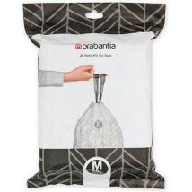 Brabantia - Bolsa de basura código m 60 l - 40 bolsas - brabantia