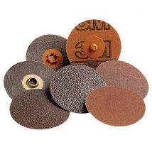 3M - Disco abrasivo soporte tela 3m roloc 361f 50 mm grano 36