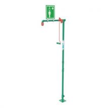 Hughes - Ducha de seguridad interior no calentada - acero galvanizado