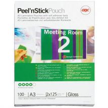 GBC - Fundas de plastificación gbc peel 'n stick