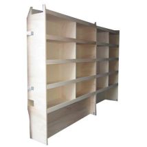 Muebles izquierdos de álamo - Master L1H2 - Madera contrachapada - Carga máx. 20 kg - Renault