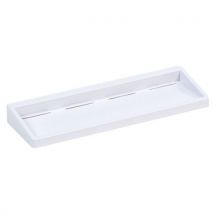 Balda para lavabo ABS Blanco - 40 cm Ancho - Duradera y Reciclable - Manutan Expert