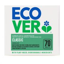 Ecover Professional - Pastillas para lavavajillas sin fosfatos 70 uds. 1.4kg