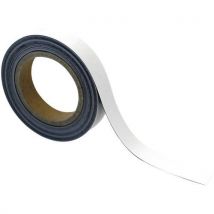 Manutan Expert - Banda magnética borrable para marcado - 10 m x 25 mm - manutan
