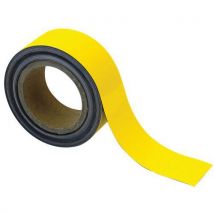 Manutan Expert - Banda magnética marcado 10mx50mm amarillo - manutan expert