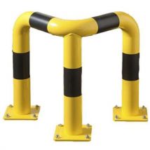 Mottez - Barrera de protección de esquinas - altura: 35 cm