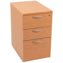 Ecológica PEFC - Cajonera Oficina Melamina Haya 3 Cajones 72x42x80cm - Manutan Expert