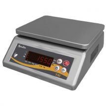 Manutan Expert - Balanza de acero inox. 30 kg/2 g con certificado de calibración