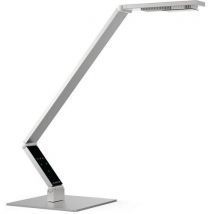Luctra - Lámpara de escritorio ergon. Led - table linear - plata