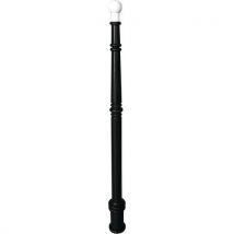 Viso - Poste con mem. Forma para encastrar - élysée - negro/blanco