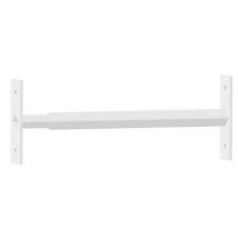 Mottez - Barra de segurid. Telescópica para ventana-blanca-30 a 55 cm