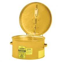 Justrite - Depósitos inmersión de seguridad ø 238 x 140 amarillo 27611