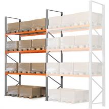 Manorga - Elemento de part. Easy-rack 4500x1825x1100 3 niv. - 2632 kg