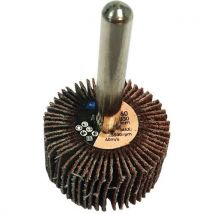 Norton - Cepillo de lijas con eje - 60x30x6 mm - gr.80