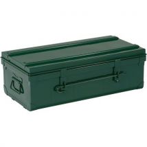 Pierre Henry - Baúl acero verde oscuro 60 cm - capacidad 35 l