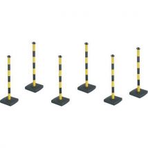 Novap - Poste pvc amarillo 90 cm