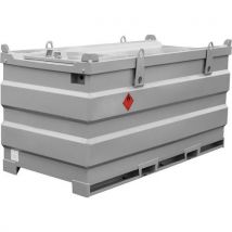 Pressol - Tanque de acero con doble pared - 2000 l - caudal 60 l/min