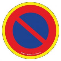 Novap - Panel de prohibido estacionar - 30 cm