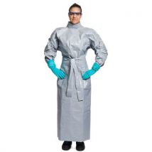 Tychem Dupont - Bata de mangas largas tychem 6000 f - talla s/m