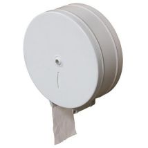 Dispensador Mini Jumbo 200m Blanco - Epoxy - Ventana Nivel - 24x22x11.7cm - Probbax
