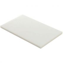 Tabla de pead 500 - 50 x 30 x 2 cm - blanco - Manutan