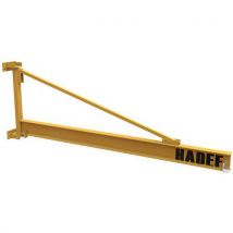 Hadef - Grúa mural triangular capacidad = 1000 kg alcance = 4 m