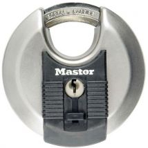 Master lock - Candado redondo excell de acero inoxidable - 70 mm