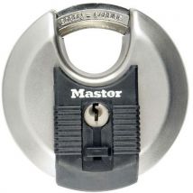 Master lock - Candado redondo excell de acero inoxidable - 80 mm