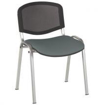 GMCE - Sillas de reuniones bliz base aluminio pvc m1 urban ceniza