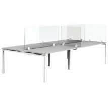 EOL - Pantalla de separación frontal para mesa - 160 cm