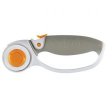 Fiskars - Cuchillo de hoja circular titanium con asa softgrip