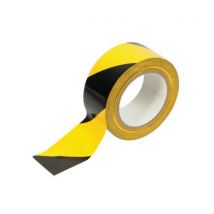 Adhesivo pe de separación - cinta de seguridad amarilla y negra - Manutan