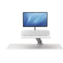 Fellowes - Puesto sentado-de pie lotus rt simple - blanco