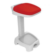 Gilac - Soporte de bolsa 120 l - tapa roja