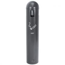 Probbax - Cenicero de pared en forma de poste - negro - 1 l