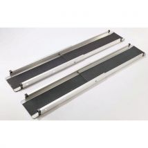 Mottez - Rampa telescópica universal de aluminio - 430 kg máx.