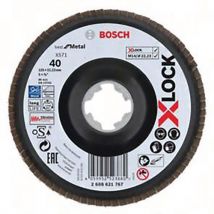Bosch - X-lock plano. Lámina de plástico abombada 125 g40